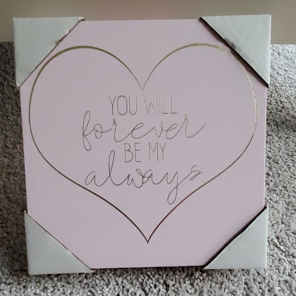 Other - NWOT CANVAS ACCENT DECOR